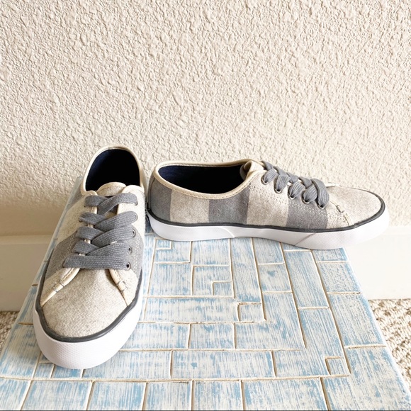 SPERRY Pier View Striped Wool Lace Up Sneaker NEW - Picture 9 of 9